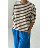 Sailor Top | Coffee Stripe
