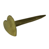 Forged Heart Nail | Brass