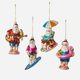 Beach Bum Santa Ornament | Assorted