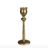Small Sonrisa Taper Holder | Brass