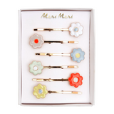 Daisy Enamel Hair Slides