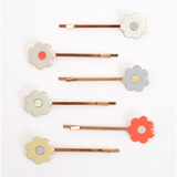 Daisy Enamel Hair Slides
