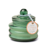 3 oz Green Glass Candle | Cypress + Fir