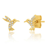 Hummingbird Studs | CZ
