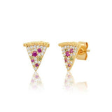 Pave Pizza Studs