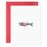 Whale Thanks Card
