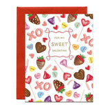 Candy Valentine Card