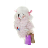 Shopaholic Poodle Ornament
