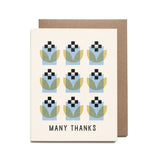 Many Thanks Grid Card