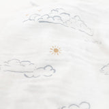 Cotton Muslin Swaddle | Partly Cloudy
