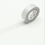 Washi Tape | Silver Dot