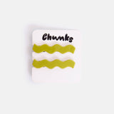 Allie Clip Pack | Chartreuse