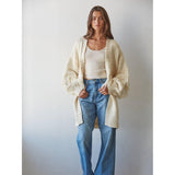 Annabelle Fringe Sweater | Cream