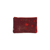 Small Zip Pouch | Splatter Volcanic