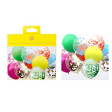 Rainbow Confetti Balloons | Set of 12