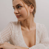 Gemstone Studs | Rose Quartz