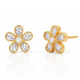 Sparkle Daisy Studs