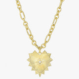 Nova Bursting Heart Necklace