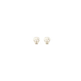 Skull Stud Earrings | Sterling Silver