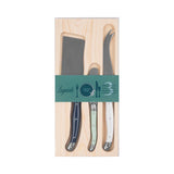 Laguiole Set of 3 Cheese Knives | Sea Salt