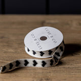 Hearts Ribbon | Black