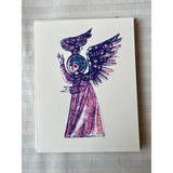 Singing Angel Holiday Card