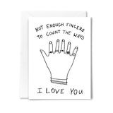 Count the Ways Love Card