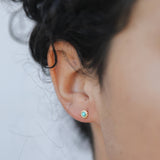 Sun Studs | Turquoise