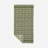 Coco Rainbow Woven Towel | Olive