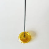 Bubble Incense Holder | Gold Glass