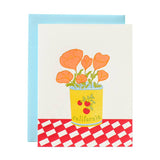 California Poppies Card