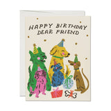 Puppy Party Birthday Card