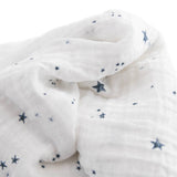 Cotton Muslin Swaddle | Shooting Stars