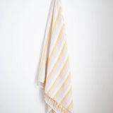 Montauk Towel | Yellow + Ivory