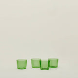 Essential Short Glasses | Green