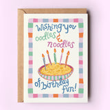 Oodles and Noodles Birthday Card