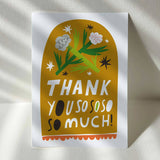Thank You So Much Card