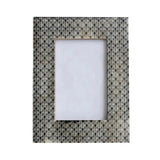 Patterned Photo Frame | Charcoal