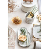 Floral Stoneware Plates | Assorted