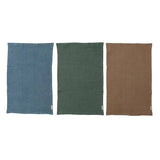 Stonewashed Linen Blend Tea Towel | Assorted