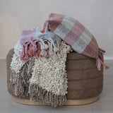 New Zealand Wool Blend Shag Throw