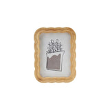 Rubberwood Scalloped Frame | 5x7