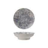 Stoneware Footed Bowl | Dusty Blue