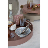 Stoneware Footed Bowl | Dusty Blue