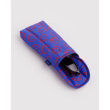 Puffy Glasses Sleeve | Mini Cobalt Happy