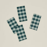 Gingham Dinner Napkins | Sky + Peacock