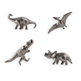 Metal Dinosaur Magnets | Set of 4