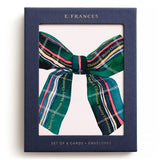 Plaid Bow Boxed Notes