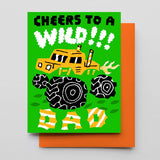 Wild Dad Truck Card