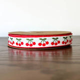 Woven Ribbon | Cherry